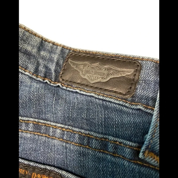 Women’s Harley-Davidson Straight Leg Jeans - Picture 5 of 6